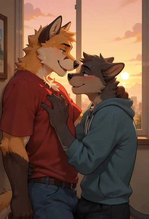2boys, Furry, Gay, Romantic,
