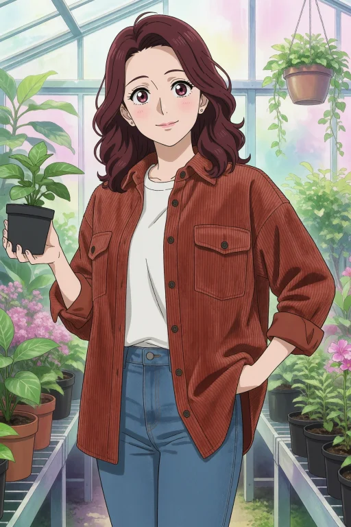 Anime Artwork In The Premium Anime Production Style, Mid-bod...