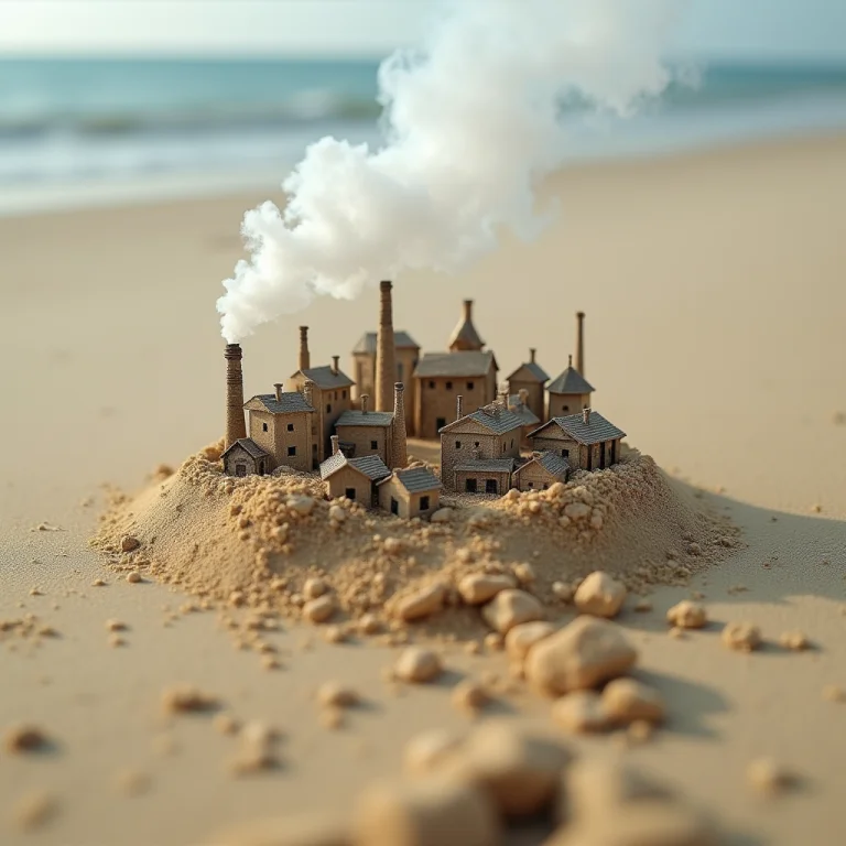An Optical Zoom Of A Grain Of Sand Containing A Miniature Ci...