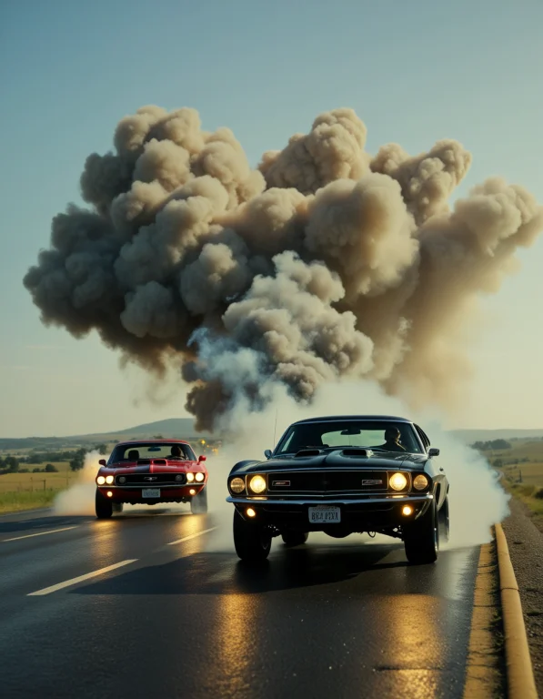 Movie Still, From Side0.2, Cinematic, Action Scene, High Spe...