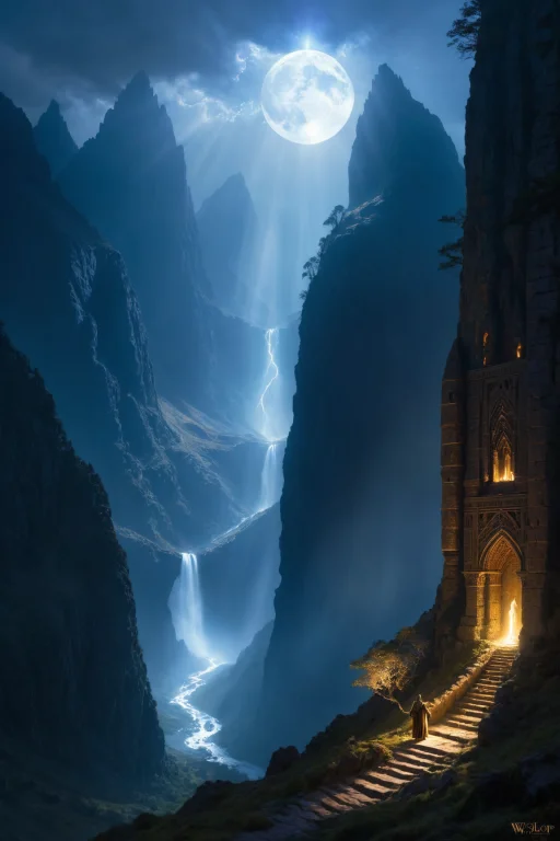 By Wlop And Ted Nasmith In The Style Of Boidar Jakac , Radia...