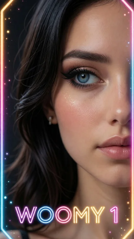 Woman, Close Face,