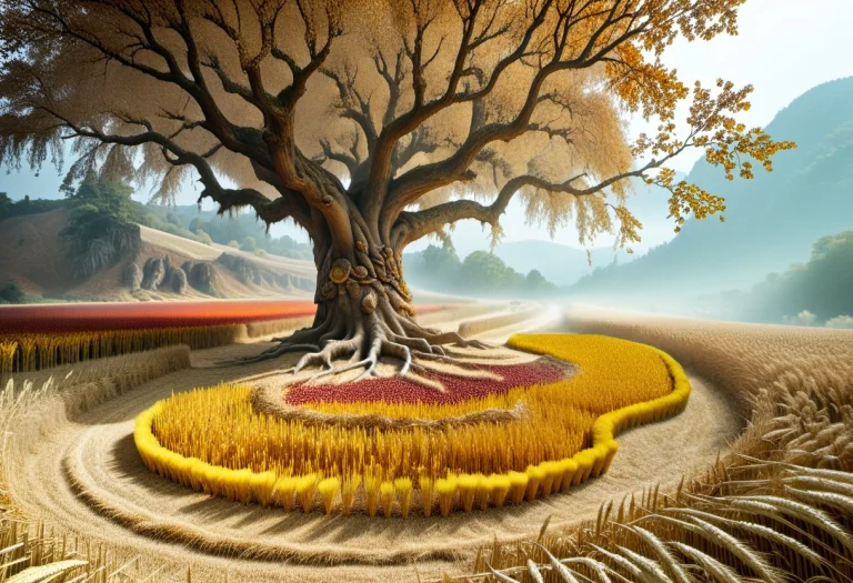 Masterpiece, Best Quality, Surreal Landscape, Giant Ancient...