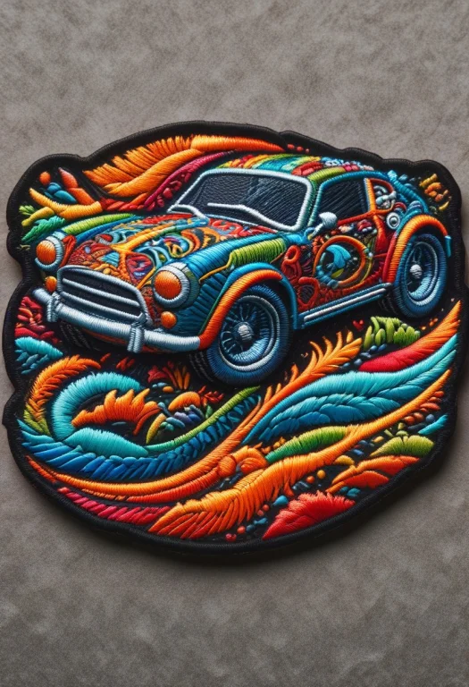 Ral-embroideredpatchc ,.embroidered Patch Of, Speed , , Dyna...