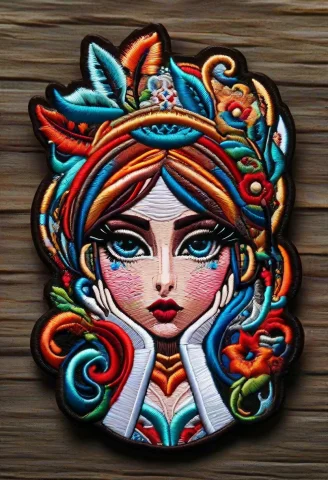 Masterpiece, Best Quality, 1girl, Ral-embroideredpatch — SDXL AI Prompt: Masterpiece, best quality, 1girl, ral-embroideredpatch