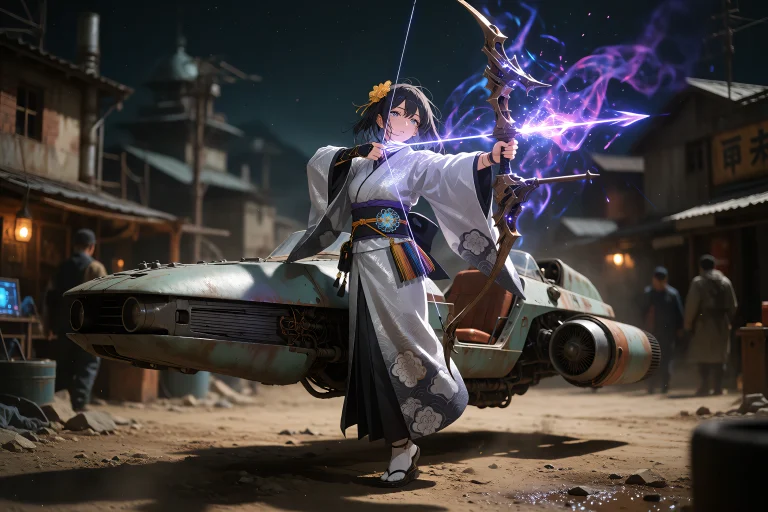 Cherrymaru. An Epic Japanese Folklore Scene Shows One Anime...