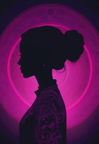 A Very Detailed Dark Photo, One Womansilhouette1.25, Dark Ba... — SDXL AI Prompt: A very detailed dark photo, one woman(silhouette:1.25), dark background, (blackl...