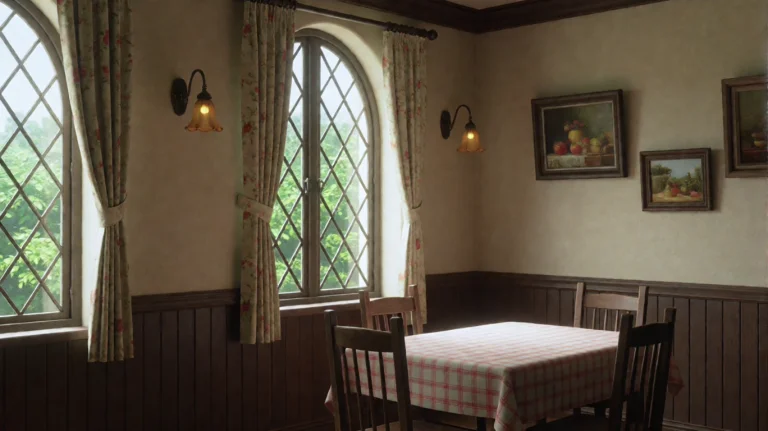 Erwgandwtc2020, A Quiet, Sunlit Dining Room Features Arched...