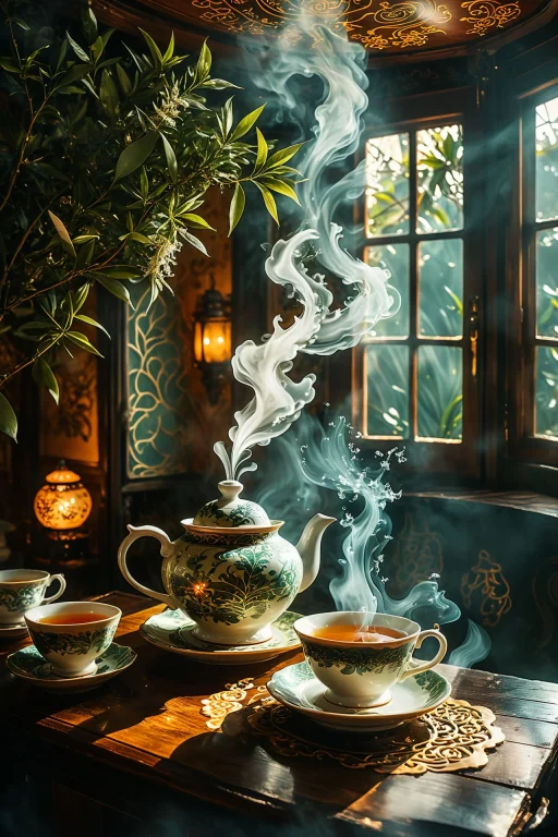 A Magical Tea House Where The Tea Leaves Tell Fortunes And T...
