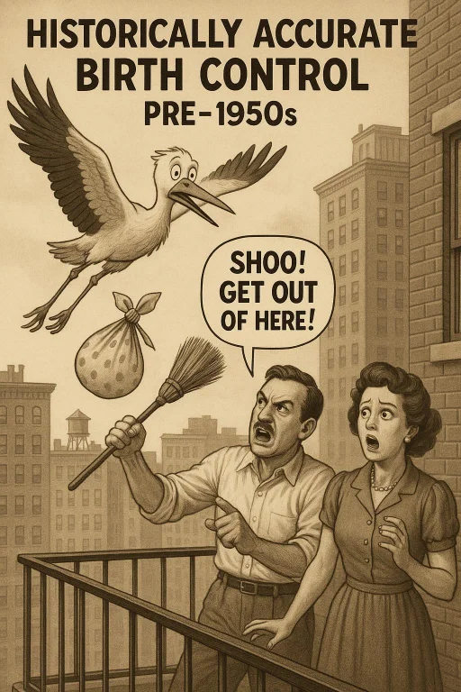 Generate Me A Funny Old Time Photorealist Image Of A Stork C...