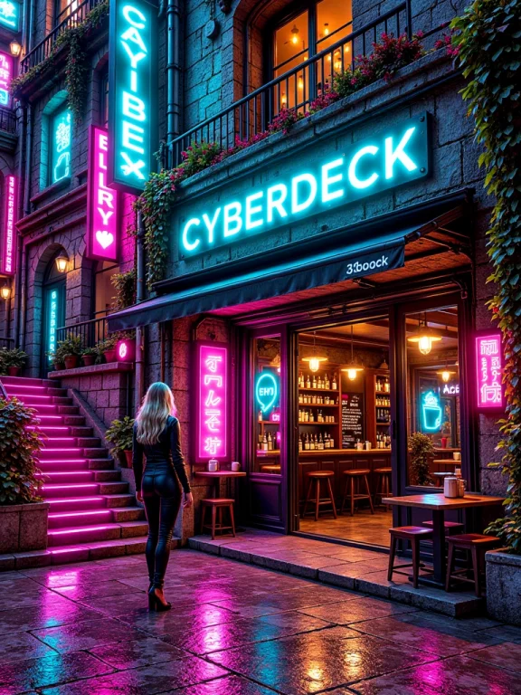 Hcc, C4f3, Front View Of A Blonde Long Wavy Haired Woman In...
