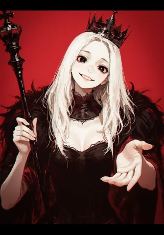 1girl, Portrait, Holding Scepter, Queen, Holding Queen Chess... — Stable Diffusion AI Prompt: 1girl, portrait, holding scepter, queen, holding queen \(chess\), massive crown,...