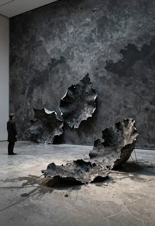 A Photorealistic High-end Editorial Photograph Captures An A...