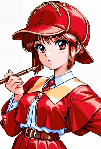 Masterpiece,best Quality,newest, 1girl,solo, Pixel Art,retro... — Stable Diffusion AI Prompt: masterpiece,best quality,newest, 1girl,solo, pixel art,retro artstyle, ,t_megumi...