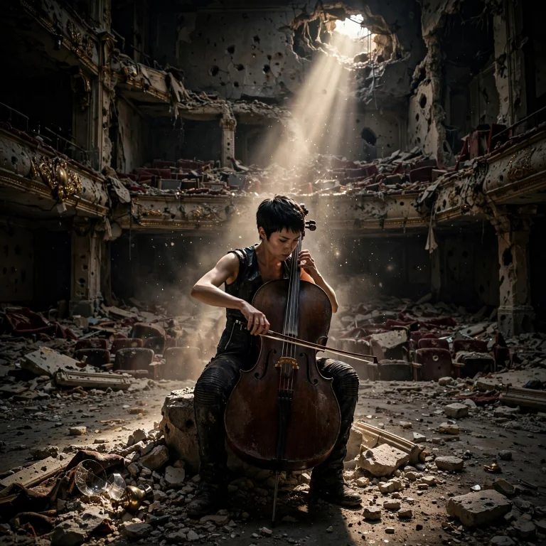 A Photorealistic, Cinematic Shot Of The Woman With The Short...