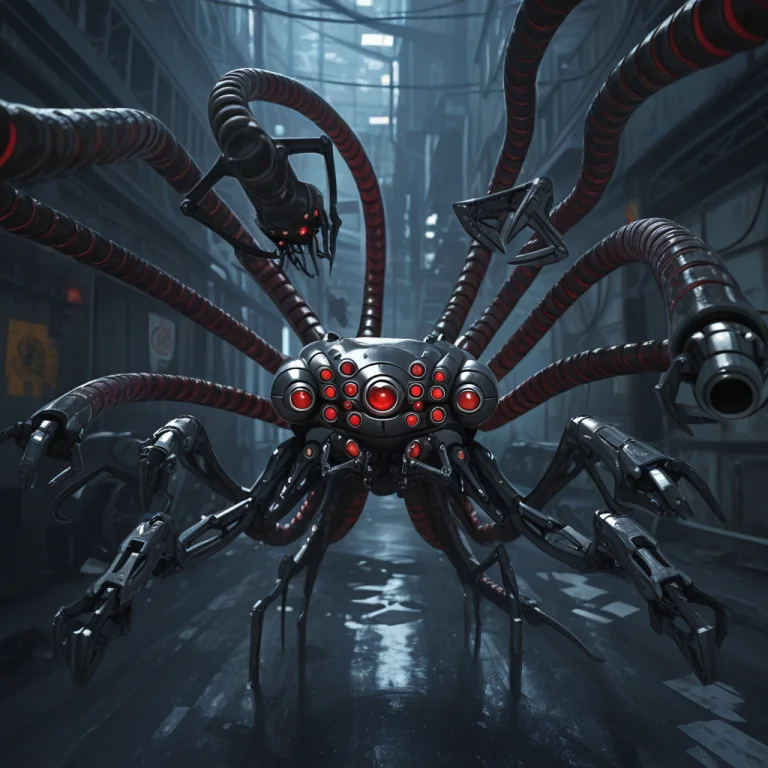 Matrsent,robot,tentacles, Solo
