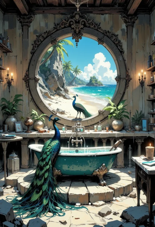 This Is A Highly Detailed, Digitally Rendered Cgi Image Show...
