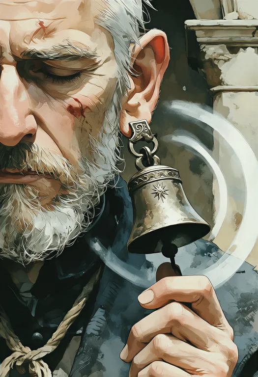 Bradhamel Art Style, Dark Fantasy Style Illustration. The Si...