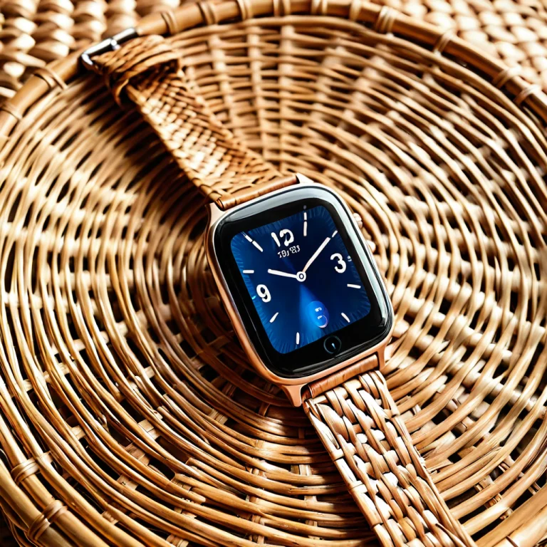 Loratech3rattanweavev10.80, Techrattan, A Smartwatch On A Wo...