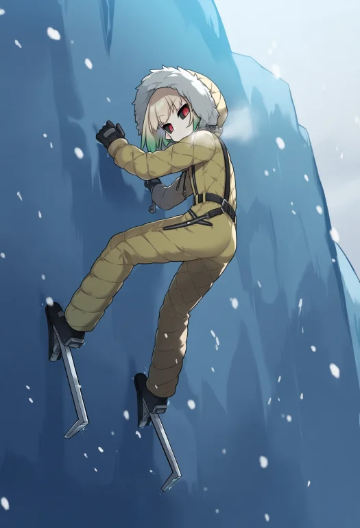 1boy, Trap, Flat Chest, Pointed Ears, Small Eyes, Black Scle...
