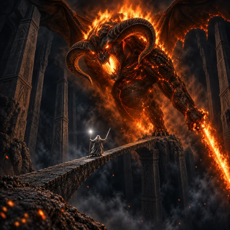 Based On J. R. R. Tolkien Lore. Fleeing Frodo Pov Of Gandalf...