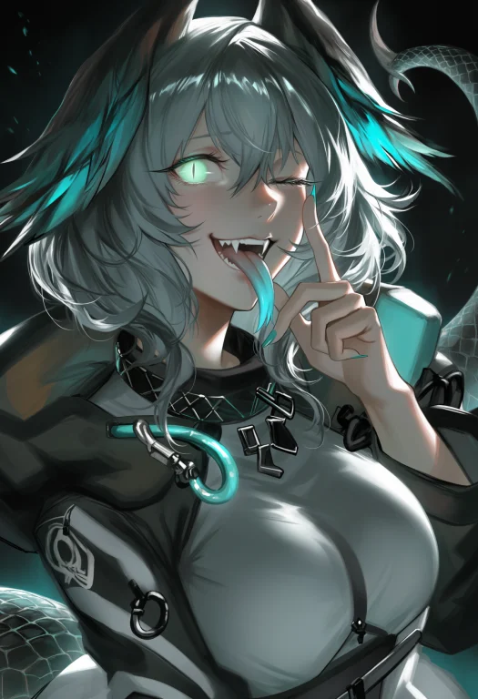 Score7, Score8, Score9, 1girl, Hoolheyak Arknights, High Con...
