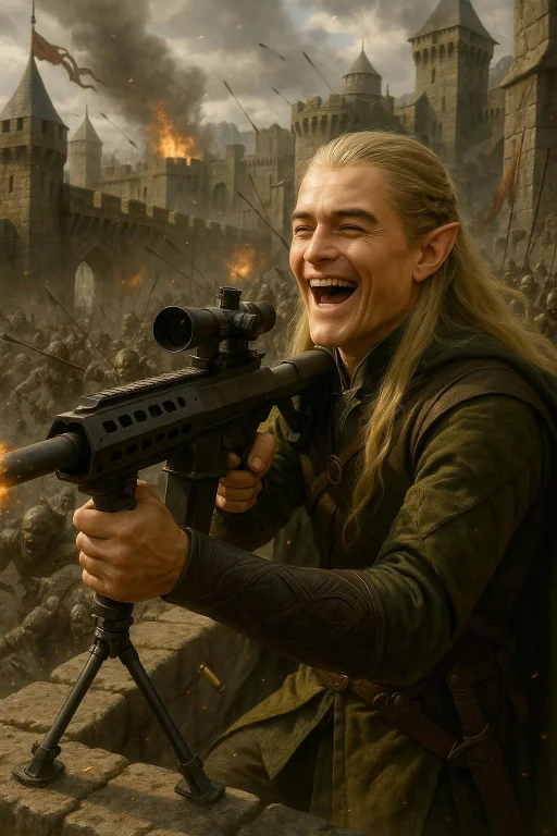 A Hyper-realistic, Ultra-detailed 8k Photo Of Legolas From L...