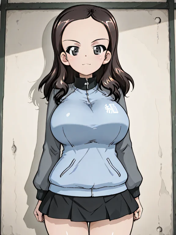 Tomi Girls Und Panzer,keizoku Military Uniform,cowboy Shot,s...