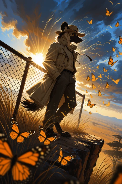 A Cinematic Anime-realism Concept Illustration In An Extreme...