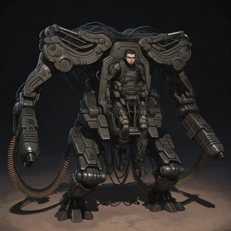 Arielp, Digital Painting Artwork,shaded Matrapu, Robot, Arm...
