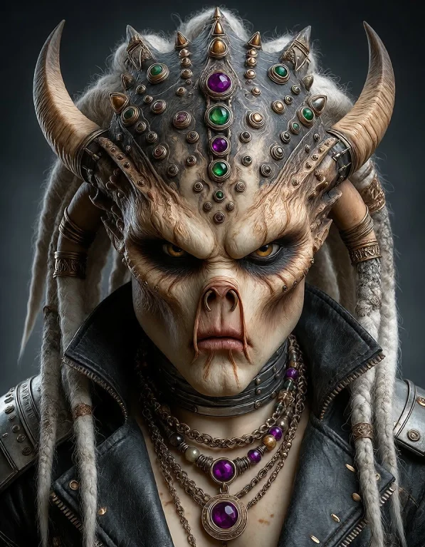 A Highly Detailed, Digital Photograph Of A Predatory Yautja...