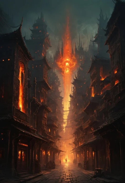 Mechanized Ancient Town Marvels Or Ethereal Beings, Ensure T...