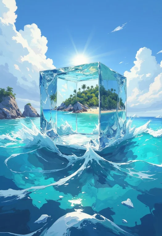 Super Cool Wallpaper, In The Middle Of The Wide Arctic Wavy...