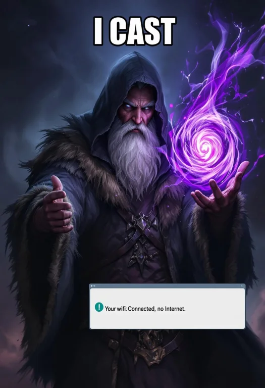 An Epic Fantasy-style Digital Painting Of An Ancient Wizard...