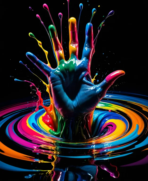 Award Winning Photography Capturing A Hand Emerging From A W...