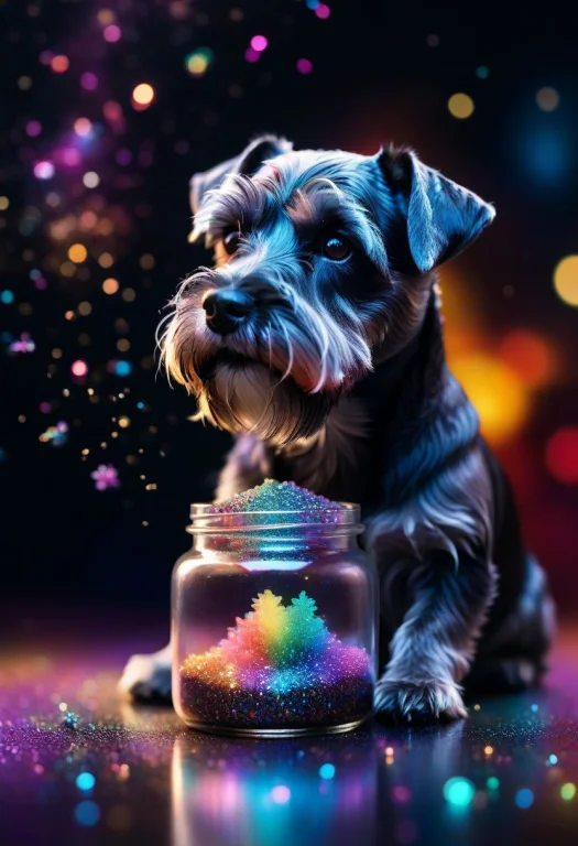 Galaxy Environment, Capturing A Whimsical, A Miniature Schna...