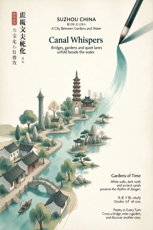 Strangedaal.        Suzhou China A City Between Gardens And...