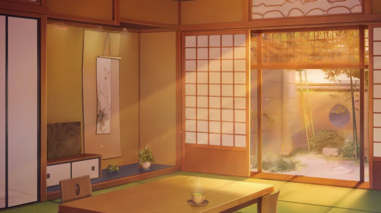 Vnsprite, Visual Novel Style, Background, Interior Of A Sunl...