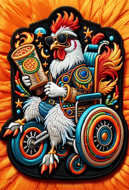 Ral-embroideredpatch, A Highly Detailed Embroidered Patch Of...