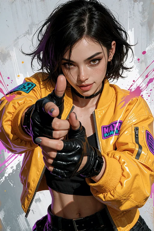 A Dynamic Digital Illustration Rendered From A High-angle Sh...