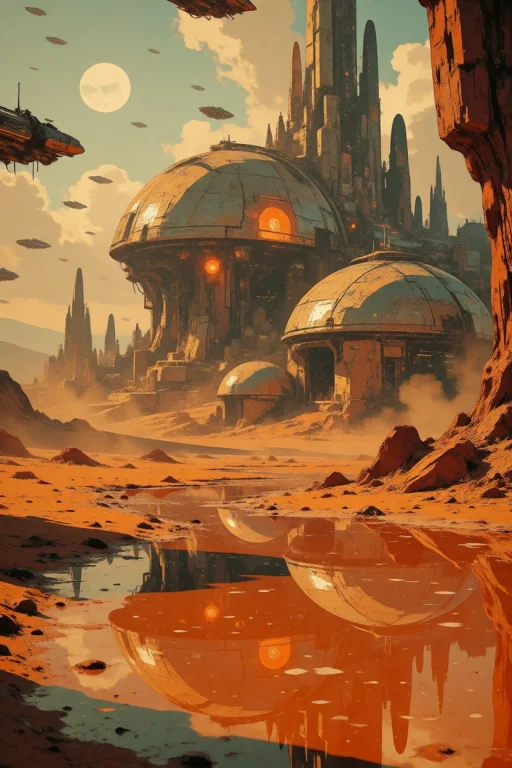 Nature, Ultra-realistic Sci-fi Concept Photography Of A Mass...