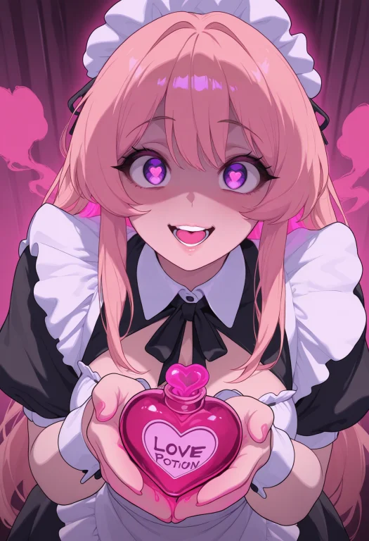 Illusp0s, Neon Palette, Flat Colors, 1girl, Civchan, Purple...