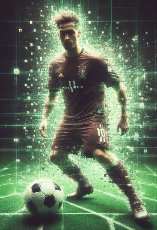 A Side-splitting Soccer Match Poster With Massive, Wobbly Di...
