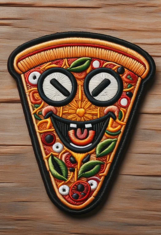Ral-embroideredpatch, An Embroidered Patch Design Of A Smili...