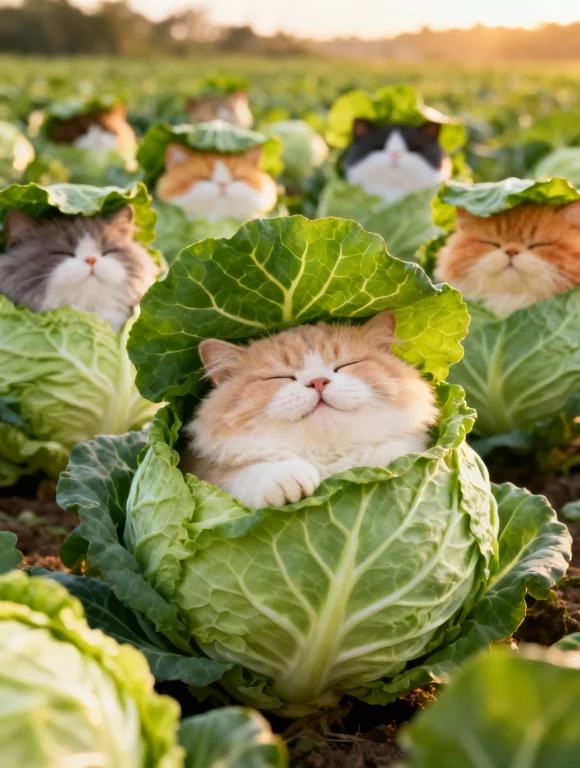 Generate Me A Funny Cute Fluffy Photorealistic Happy Plump C...