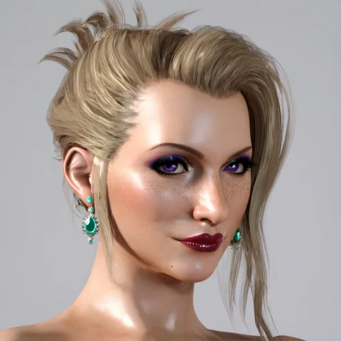Stable Diffusion Portrait Prompt — Stable Diffusion AI Prompt: score_9_up, score_8_up, score_7_up, rating_safe, (1girl), (solo:1.3) simple back...