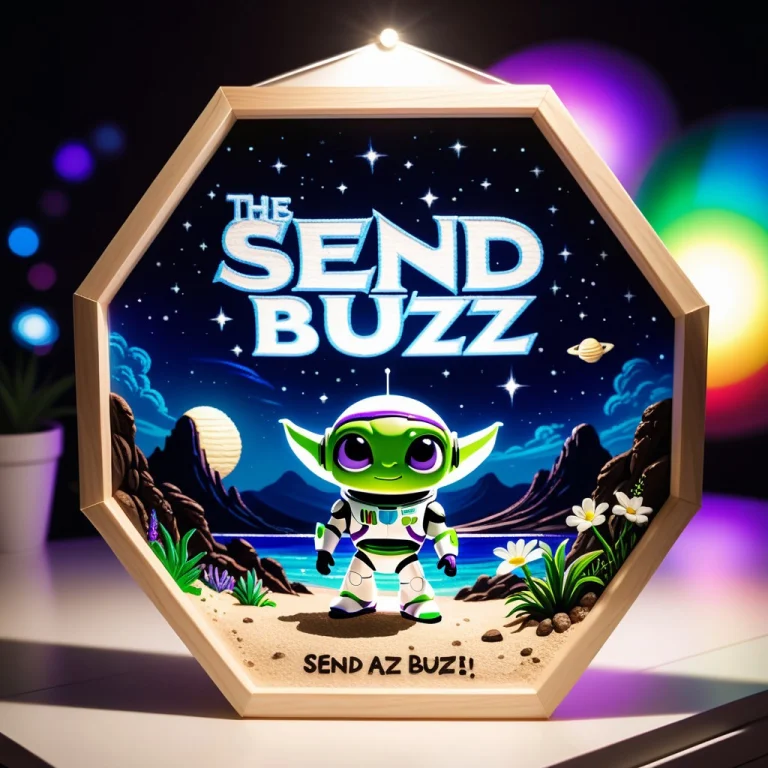 Buzz Lightyear,a Sign With The Wordsend Buzz1.8, Silhouette,...