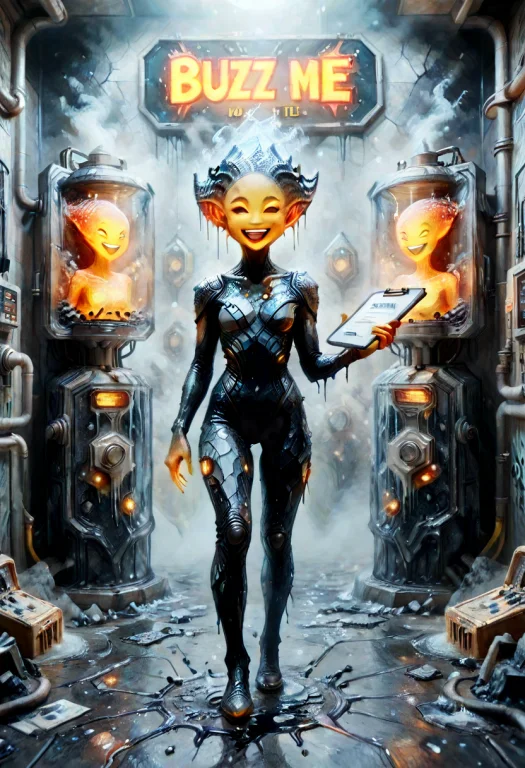 Marketing And Advertisement For Buzz Me Aliens, Showing The...