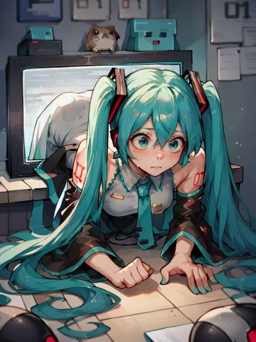 Score9, Score8up, Score7up, Score6up, Score5up, Lorathroughs... — Stable Diffusion AI Prompt: score_9, score_8_up, score_7_up, score_6_up, score_5_up, through screen, 1girl,...