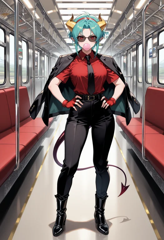 Masterpiece, Best Quality, 1girl, Solo, Carreradg, Aqua Hair...